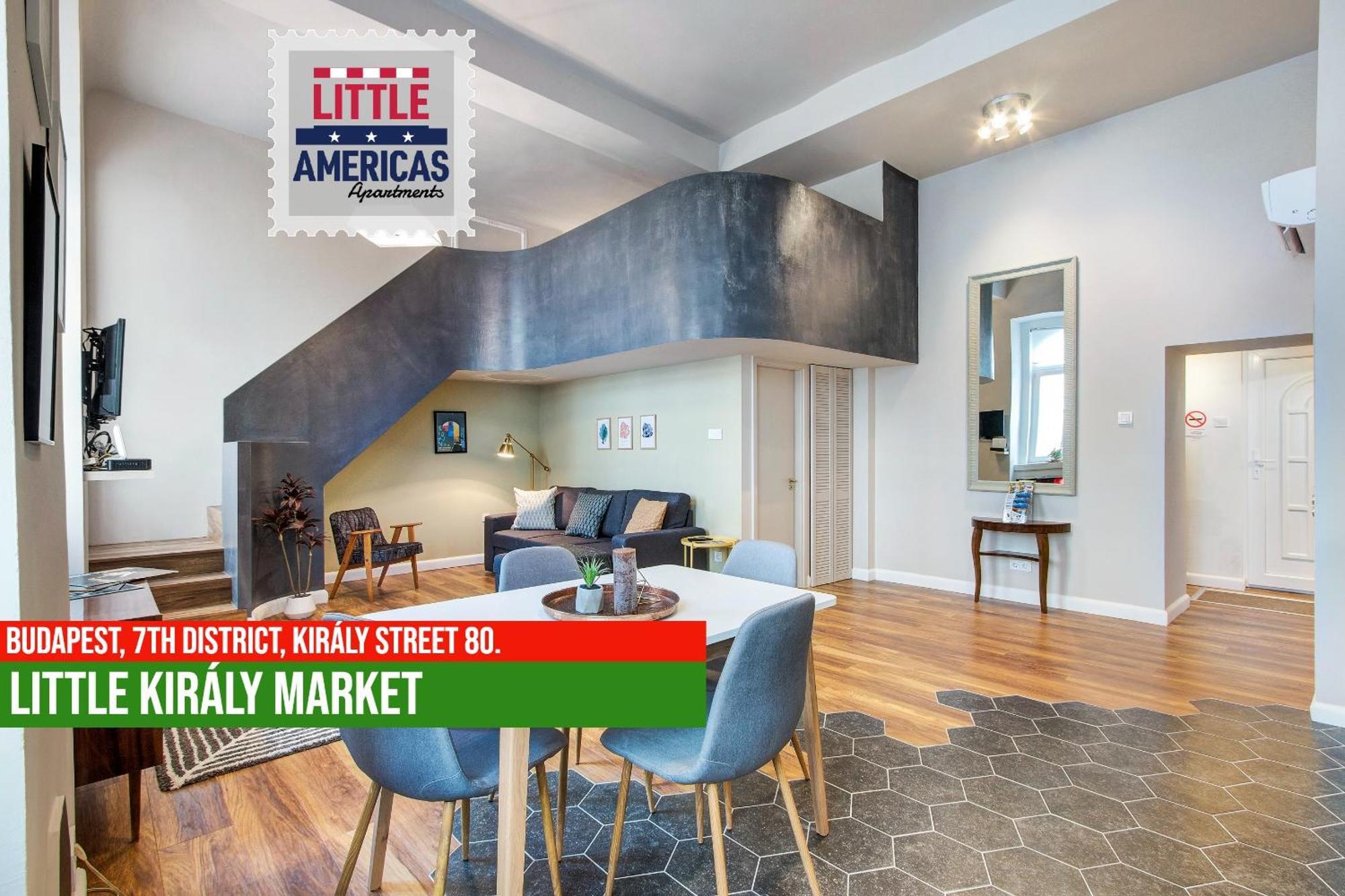 Little Americas Kiraly Street Apartments บูดาเปสต์ ภายนอก รูปภาพ
