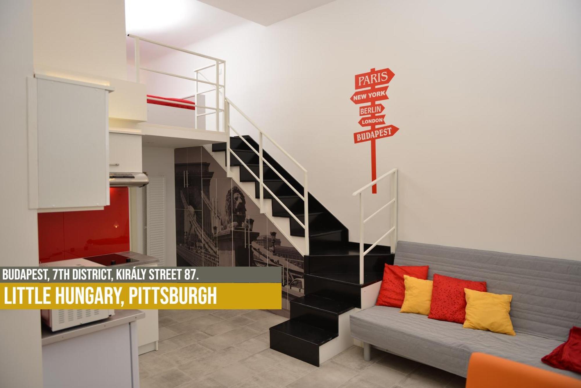 Little Americas Kiraly Street Apartments บูดาเปสต์ ภายนอก รูปภาพ