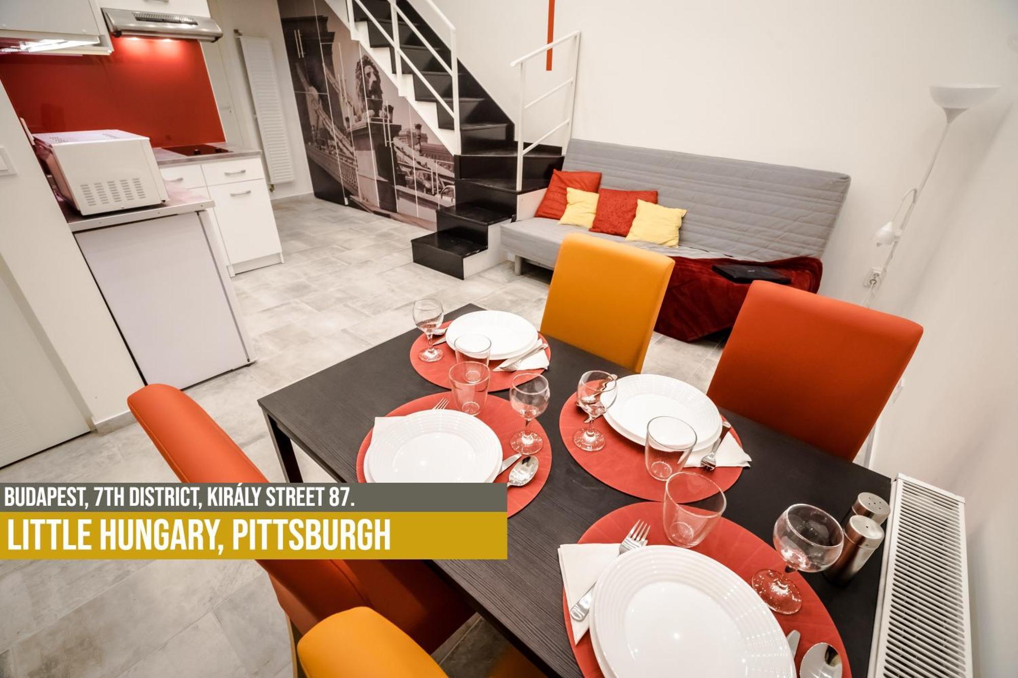Little Americas Kiraly Street Apartments บูดาเปสต์ ภายนอก รูปภาพ