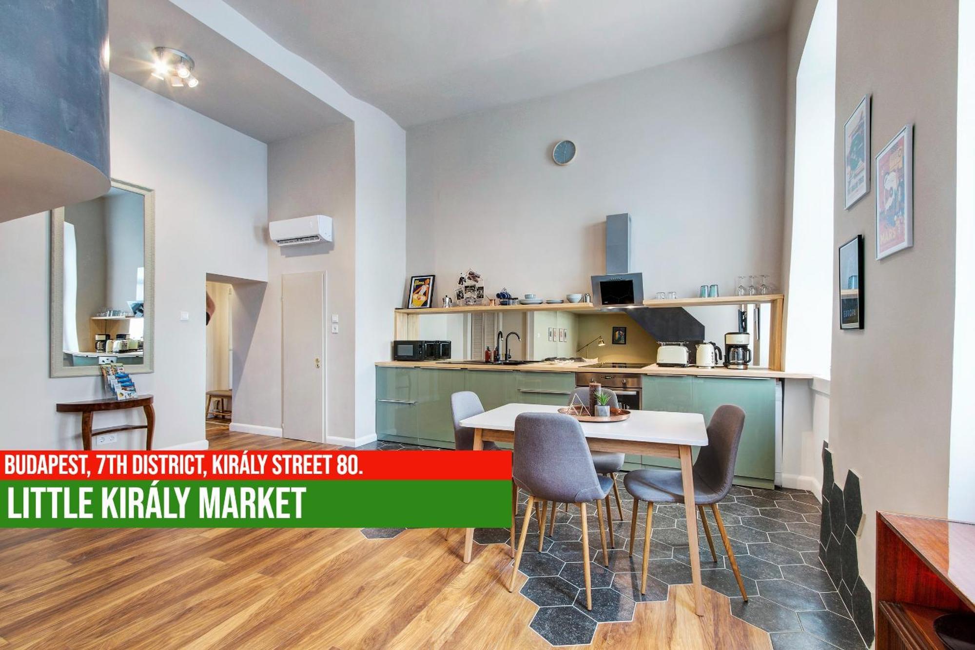 Little Americas Kiraly Street Apartments บูดาเปสต์ ภายนอก รูปภาพ