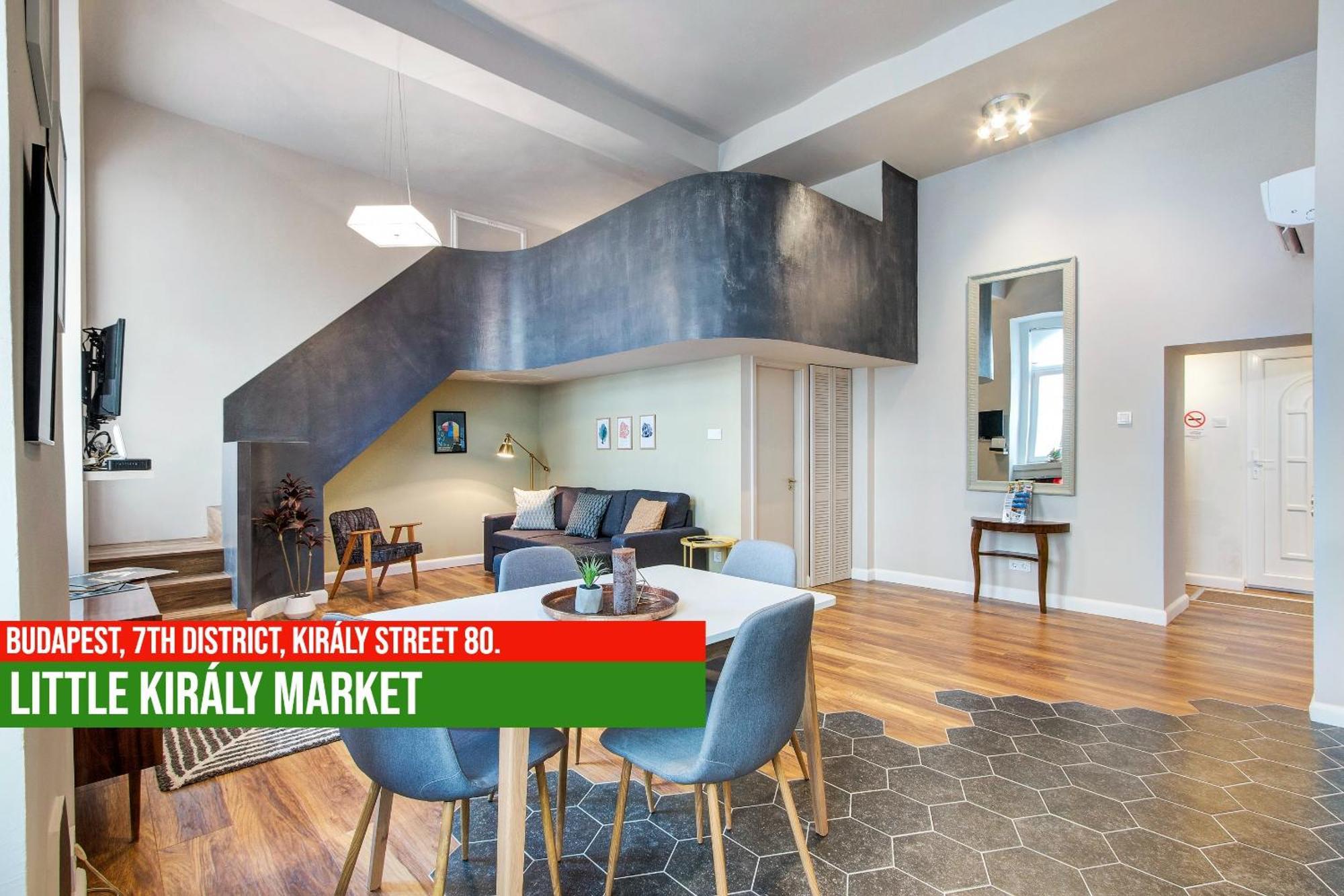 Little Americas Kiraly Street Apartments บูดาเปสต์ ภายนอก รูปภาพ